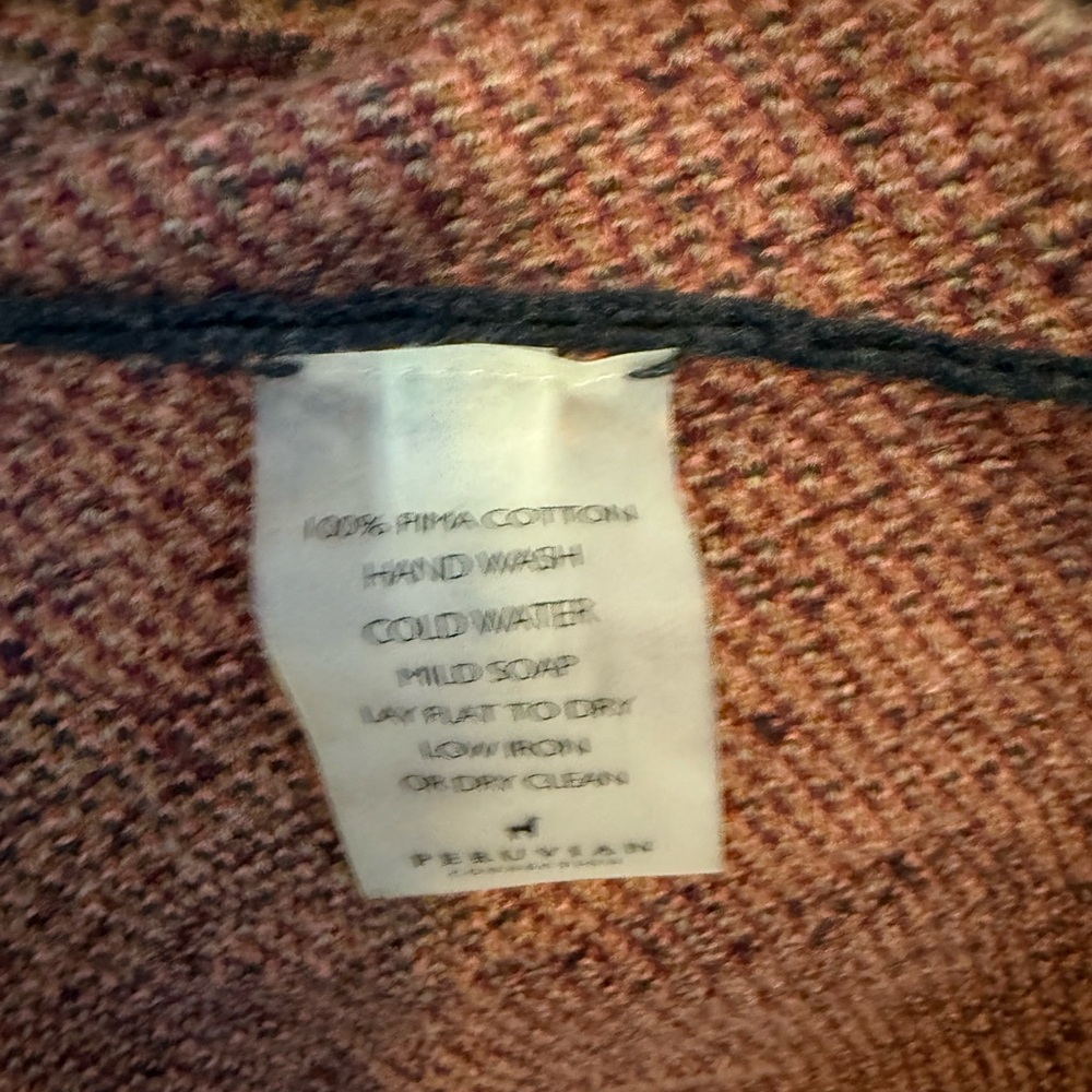 Peruvian Connection Jacquard Tapestry Pima
Cotton Knit Skirt A-Line Medium - Picture 4 of 4